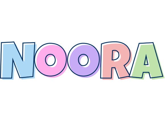 Noora pastel logo