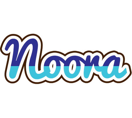 Noora raining logo