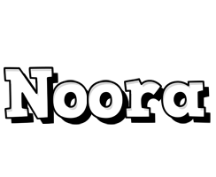 Noora snowing logo