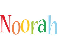 Noorah birthday logo