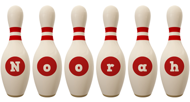 Noorah bowling-pin logo