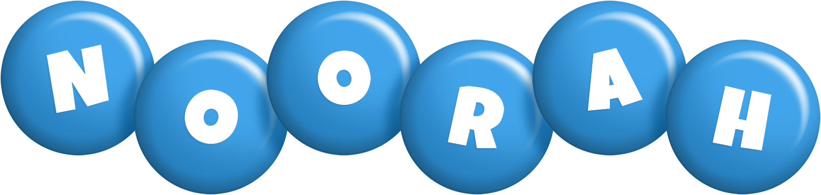 Noorah candy-blue logo