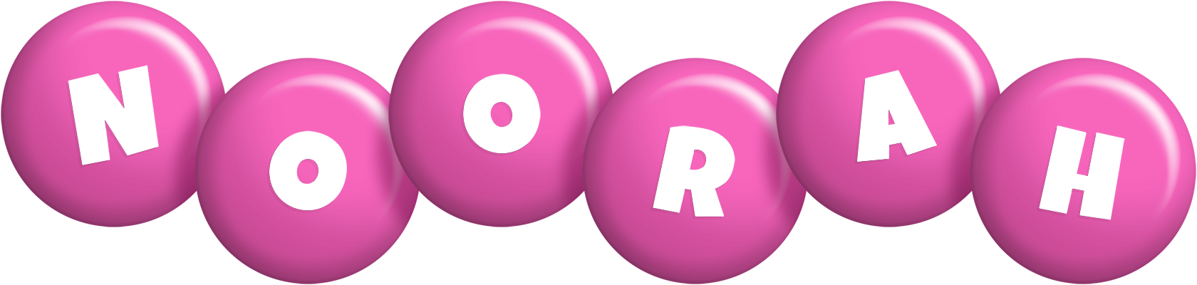 Noorah candy-pink logo