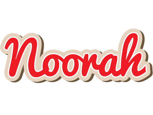 Noorah chocolate logo