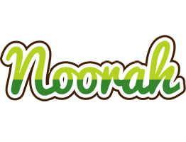 Noorah golfing logo