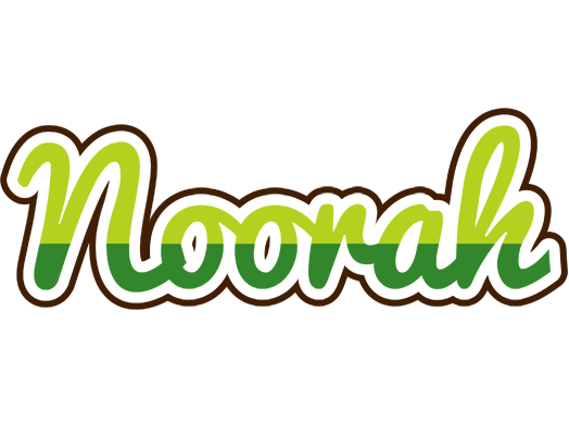 Noorah golfing logo