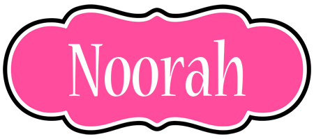 Noorah invitation logo