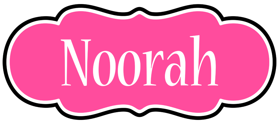 Noorah invitation logo