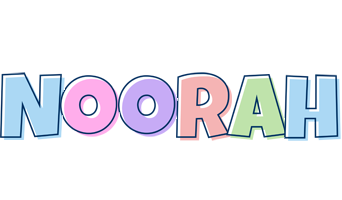 Noorah pastel logo