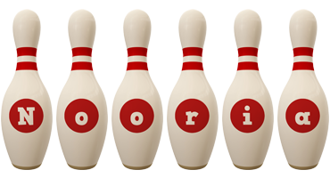 Nooria bowling-pin logo