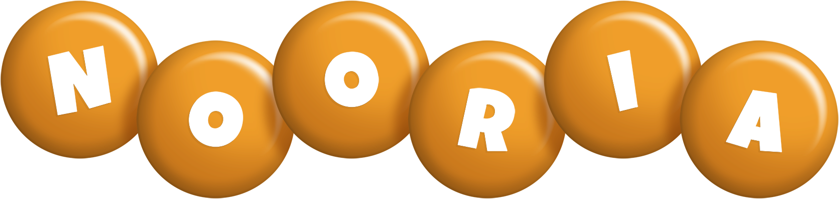 Nooria candy-orange logo