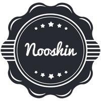 Nooshin badge logo