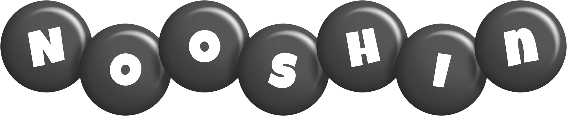 Nooshin candy-black logo