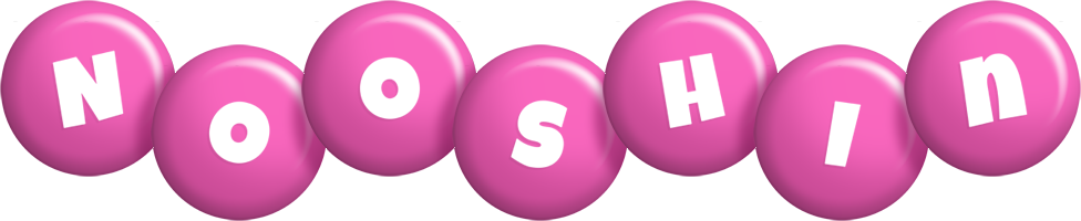 Nooshin candy-pink logo