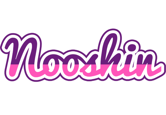 Nooshin cheerful logo