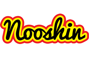 Nooshin flaming logo