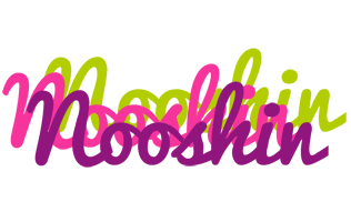 Nooshin flowers logo