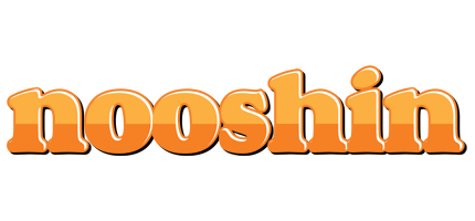 Nooshin orange logo