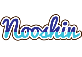 Nooshin raining logo