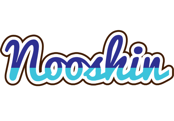 Nooshin raining logo