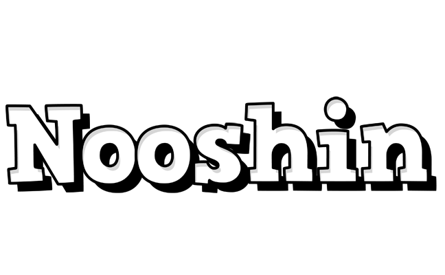 Nooshin snowing logo