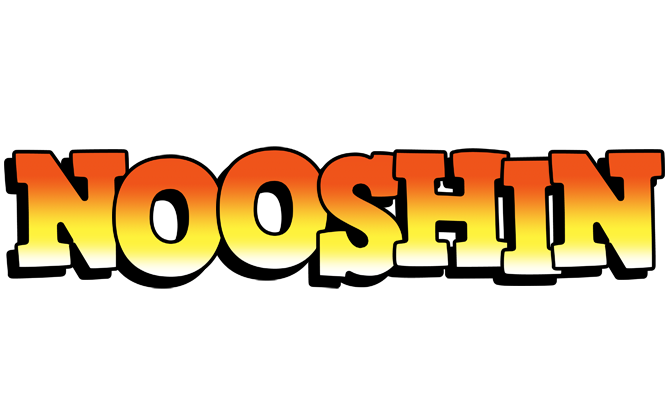 Nooshin sunset logo