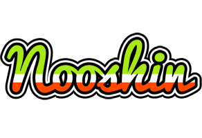 Nooshin superfun logo