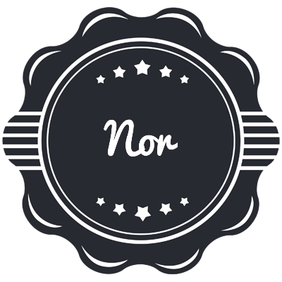 Nor badge logo