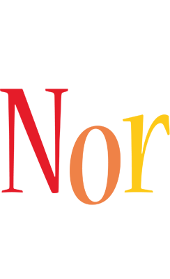 Nor birthday logo