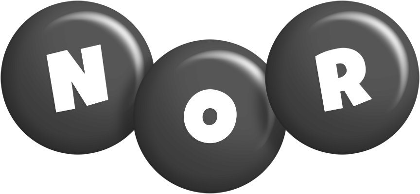 Nor candy-black logo
