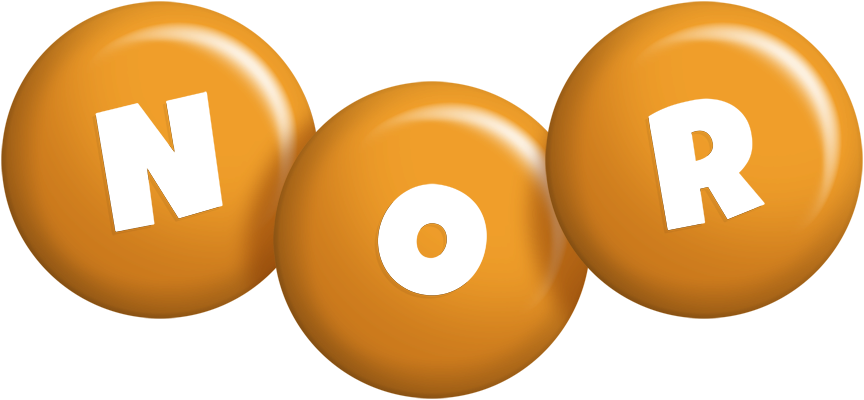 Nor candy-orange logo