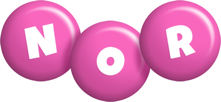 Nor candy-pink logo