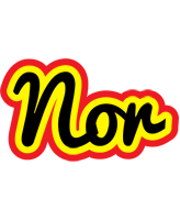 Nor flaming logo