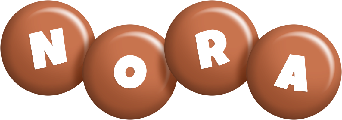 Nora candy-brown logo