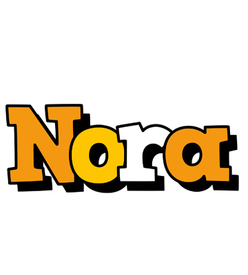 Nora cartoon logo