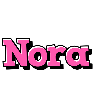 Nora girlish logo