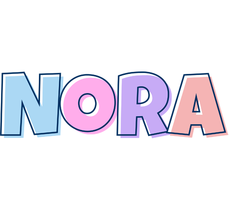 Nora pastel logo