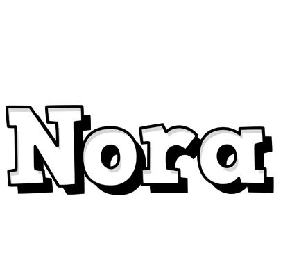 Nora snowing logo