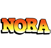 Nora sunset logo