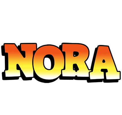 Nora sunset logo