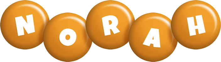 Norah candy-orange logo