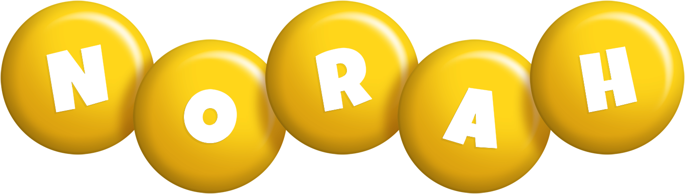 Norah candy-yellow logo