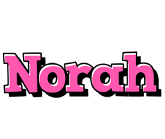 Norah girlish logo