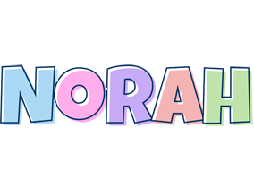 Norah pastel logo