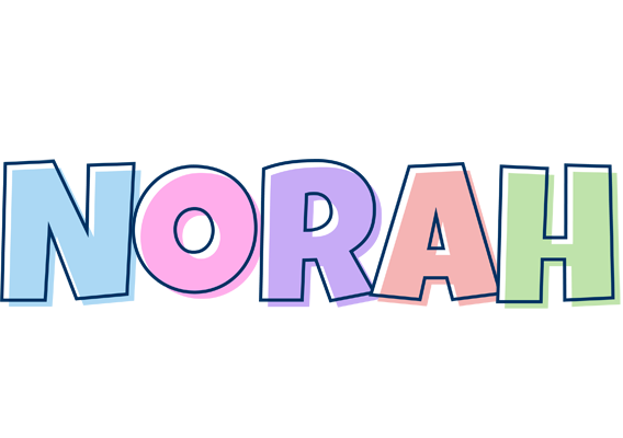 Norah pastel logo