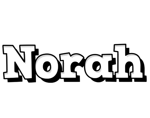 Norah snowing logo