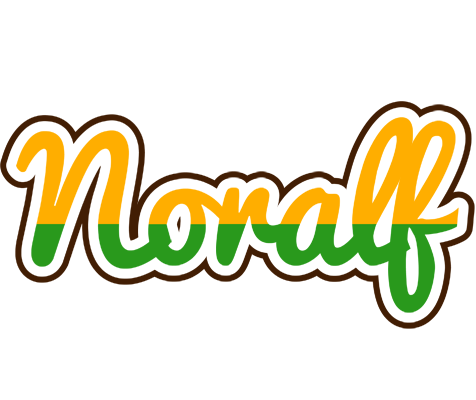 Noralf banana logo