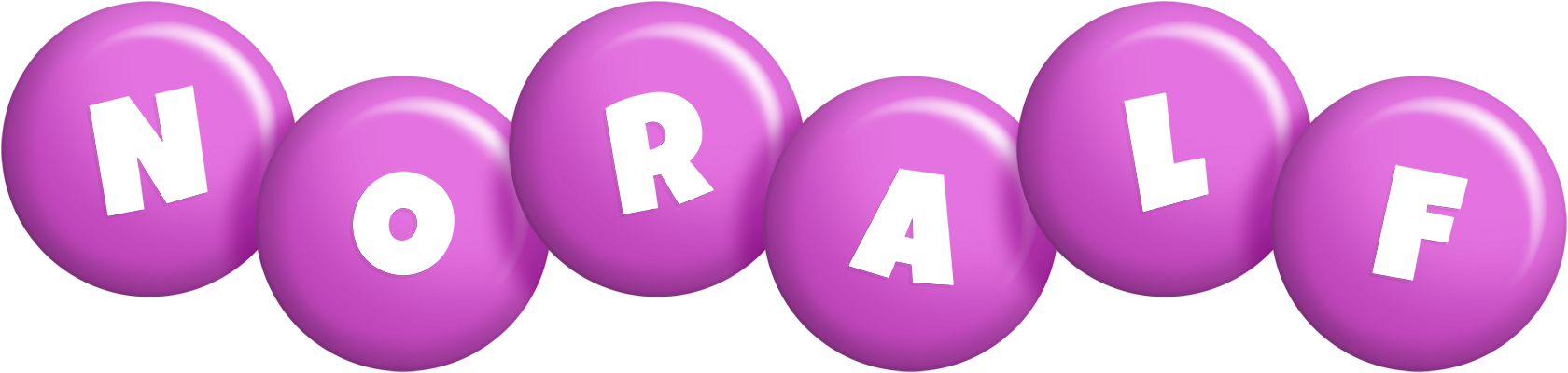 Noralf candy-purple logo