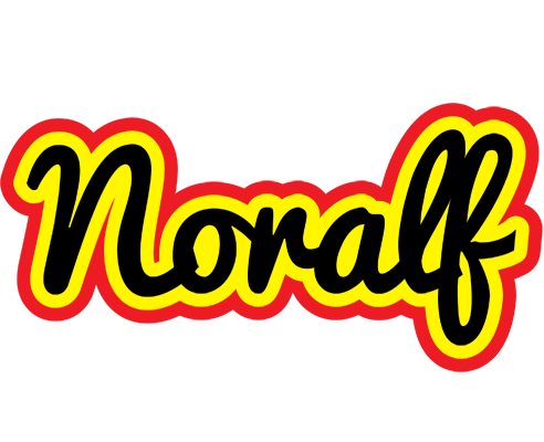 Noralf flaming logo