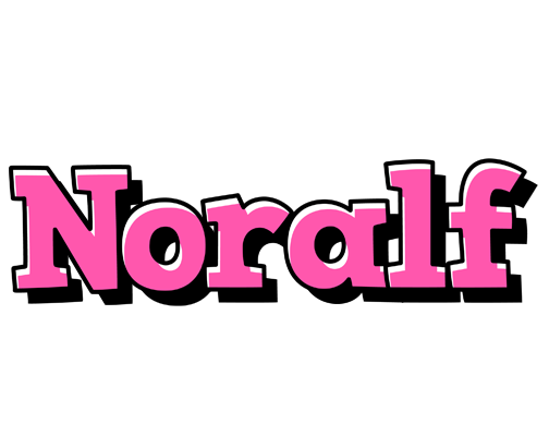 Noralf girlish logo